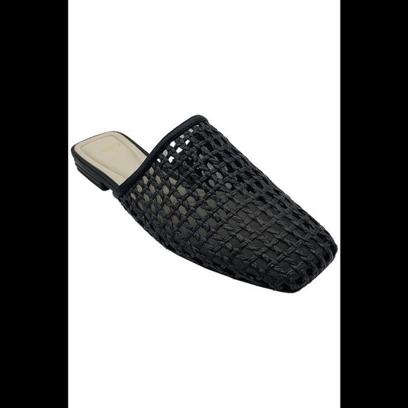 Franco Sarto Women's Tomika 2 Slip-On Woven Mules Black - Medium - Picture 1 of 3